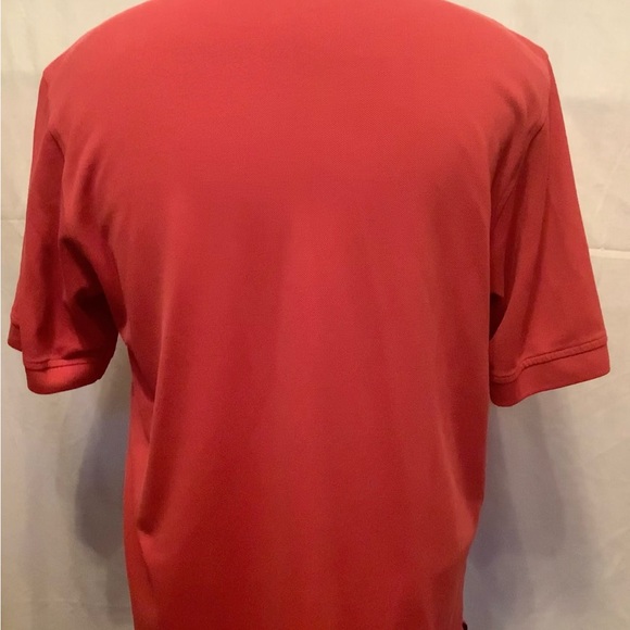 Talbots Men's Medium Golf Leisure Red Polo Shirt - Picture 2 of 6